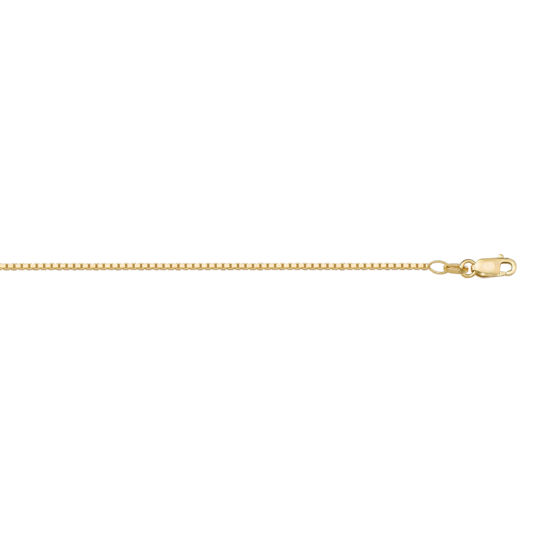 Solid Box Chain 1mm