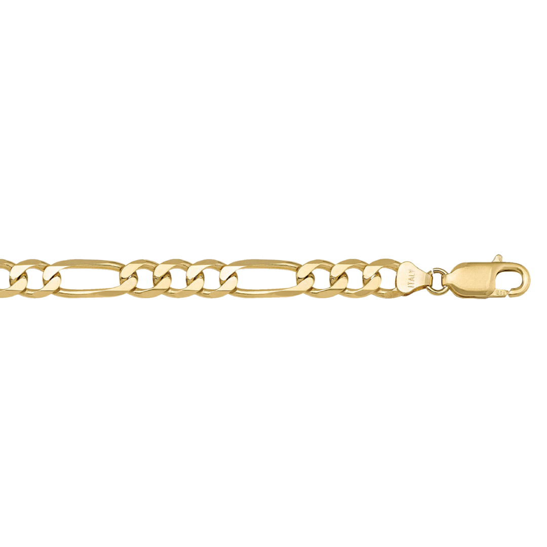 Solid Figaro Chain 7.1mm