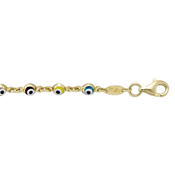 Multicolour Evil Eye Bracelet