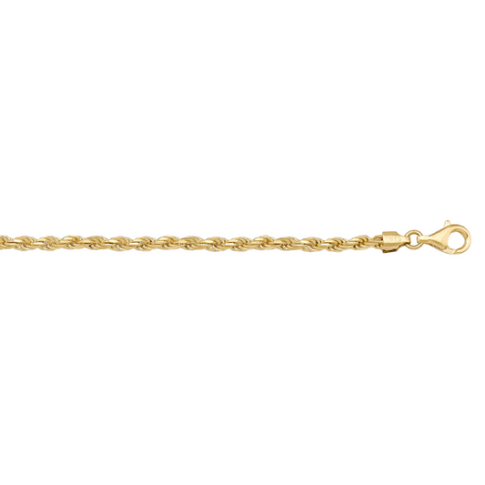 Solid Rope Chain 2.7mm