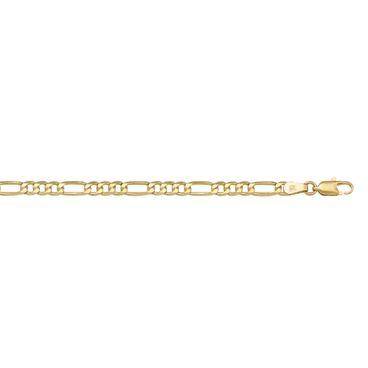 Solid Figaro Chain 3.9mm
