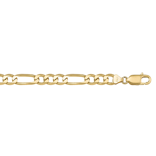Solid Figaro Chain 7.1mm